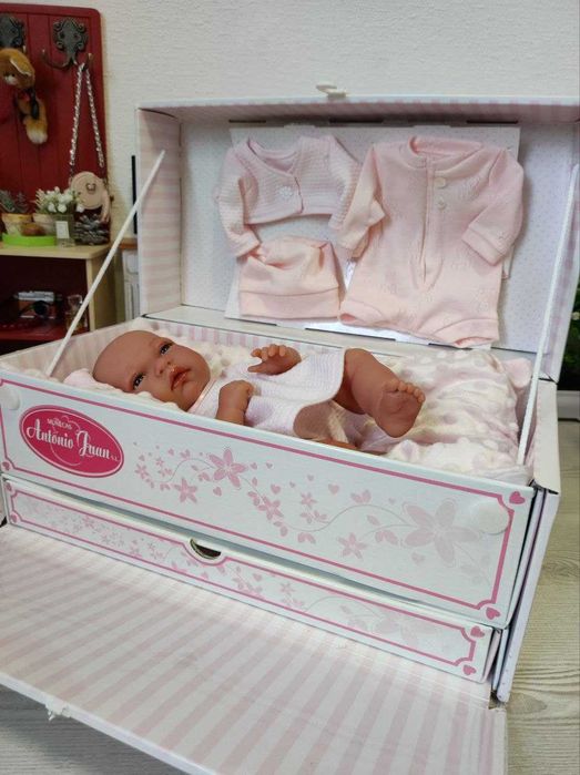 Пупс мини реборн Антоніо Хуан Toneta 33 см уцінка, пошкоджена коробка