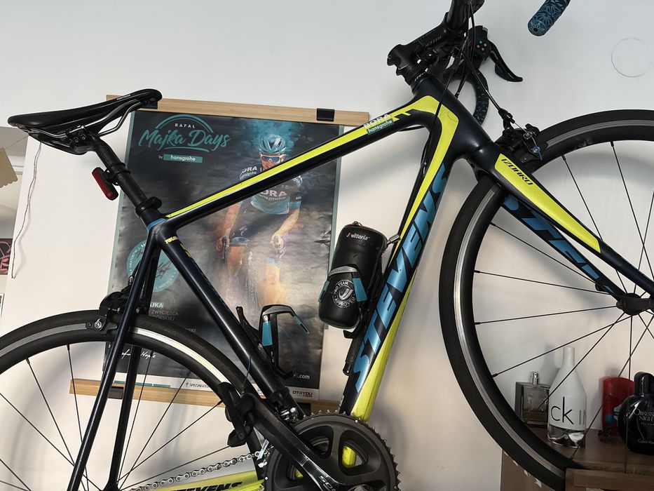 Rower szosowy Stevens Izoard, Dandyhorse koła, Bontrager siodlo