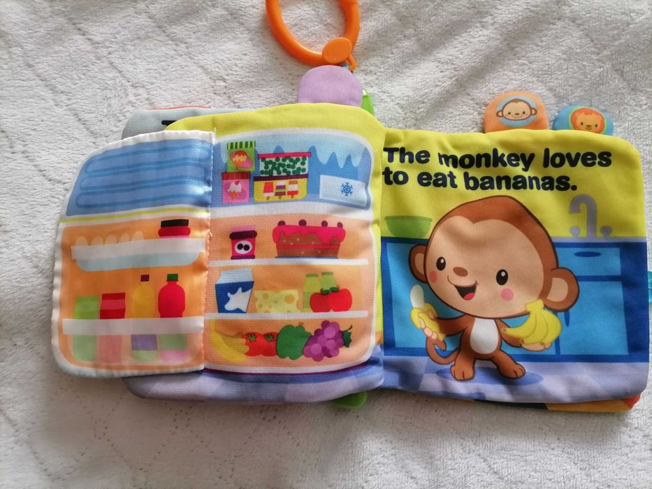 Музична іграшка  книжечка VTECH на англійській мові  від 3 місяців