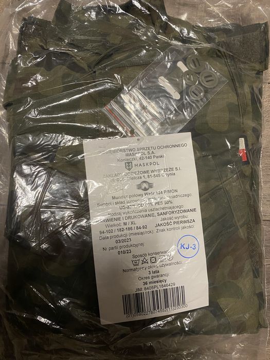 Mundur polowy wzor 124 P/MON M/XL