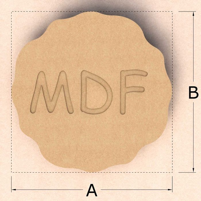 PŁYTA MDF SUROWA 8-25mm frezowanie CNC, Dowolny kształt