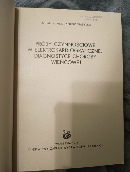 Próby czynnościowe w elektrokardiograficznej diagnostyce choroby wieńc