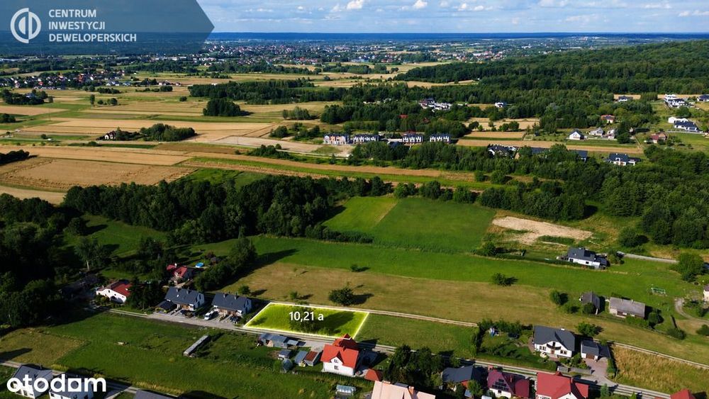 Działka budowlana 10,21 ar – Rzeszów, Słocina