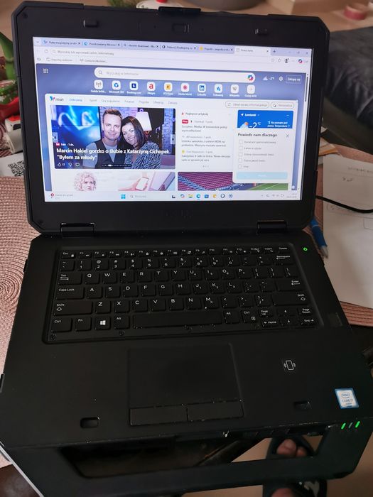 Dell rugged 5414 toughbook, dysk twardy 237GB36GB