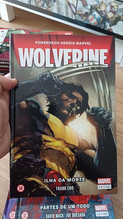 Coleção completa Poderosos Herois Marvel 15 livros