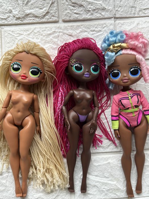 Лол омг ляльки, ціна за 3  Barbie