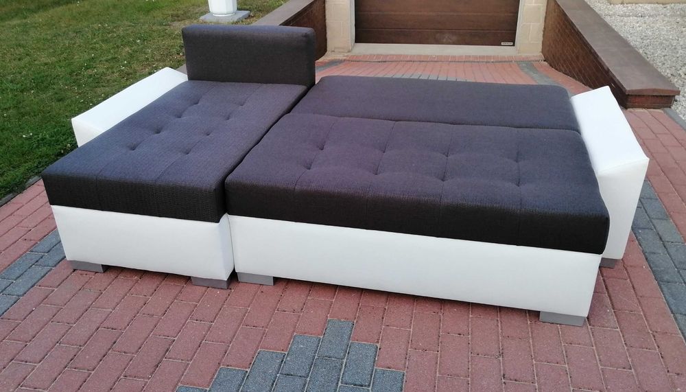 Kanapa Mateo | Rozkładana sofa narożna | Funkcja spania