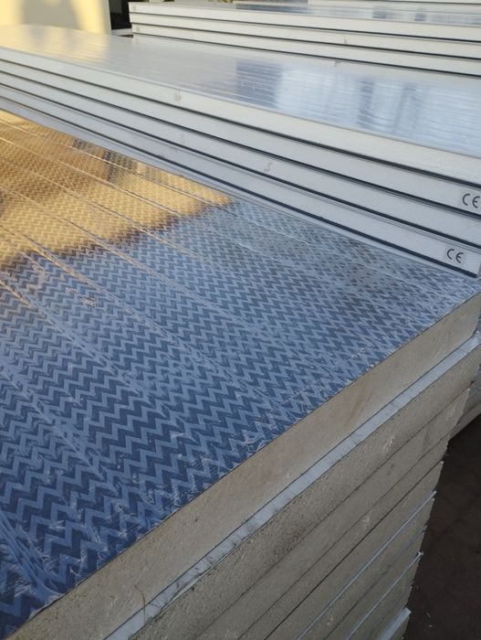 Płyta warstwowa antracyt styropianowa 100mm antracyt