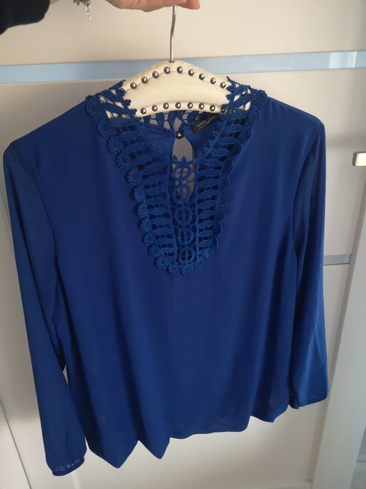 Chabrowa koszula wloskiej produkcji nowa z metką