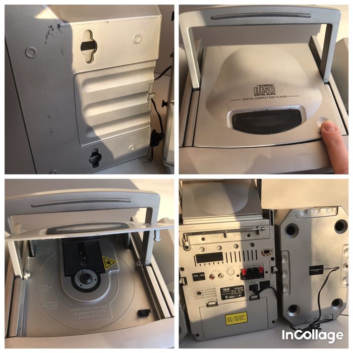 Музыкальный центр, магнитола, магнитофон Vitek