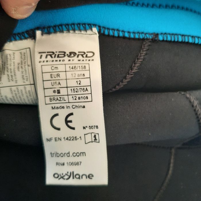 Fato mergulho neoprene criança