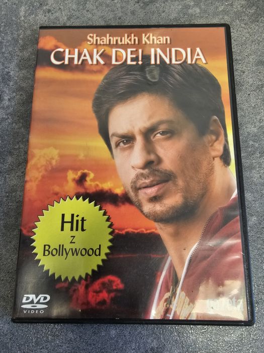 Shahrukh Khan "Chak de! India" bollywod, płyta dvd