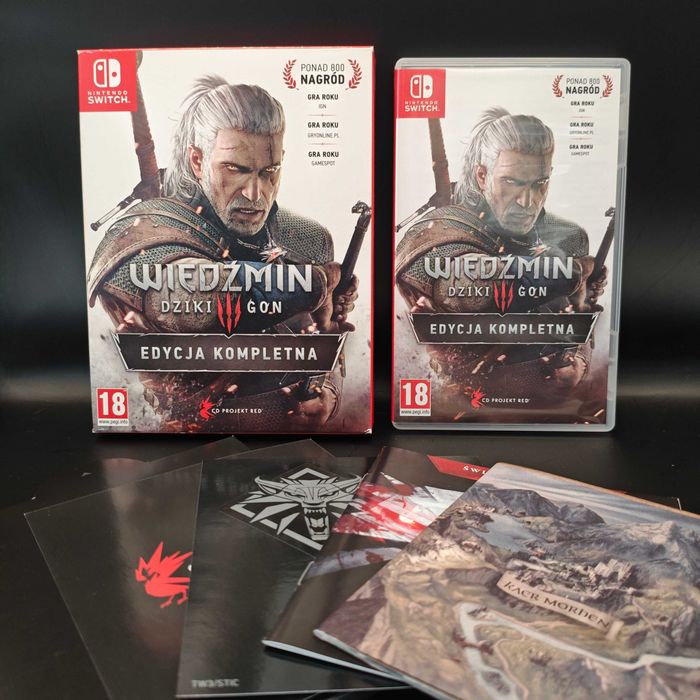 Wiedźmin 3: Dziki Gon Edycja Kompletna Nintendo Switch DARMOWA DOSTAWA