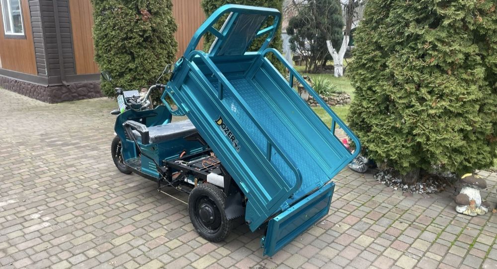 Розстрочка ‼️Електричний вантажний трицикл Dozer‼️Електроцикл грузов