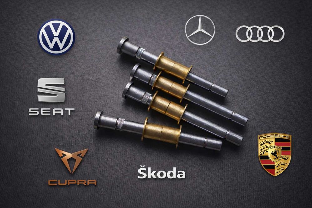 Втулки та шток петлі Audi Skoda ремкомплект петель палець направляюча