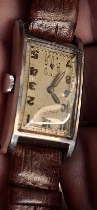 Relogio eterna matico art deco anos 30 caixa aco