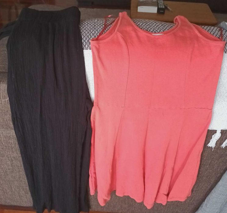 Calças e vestido