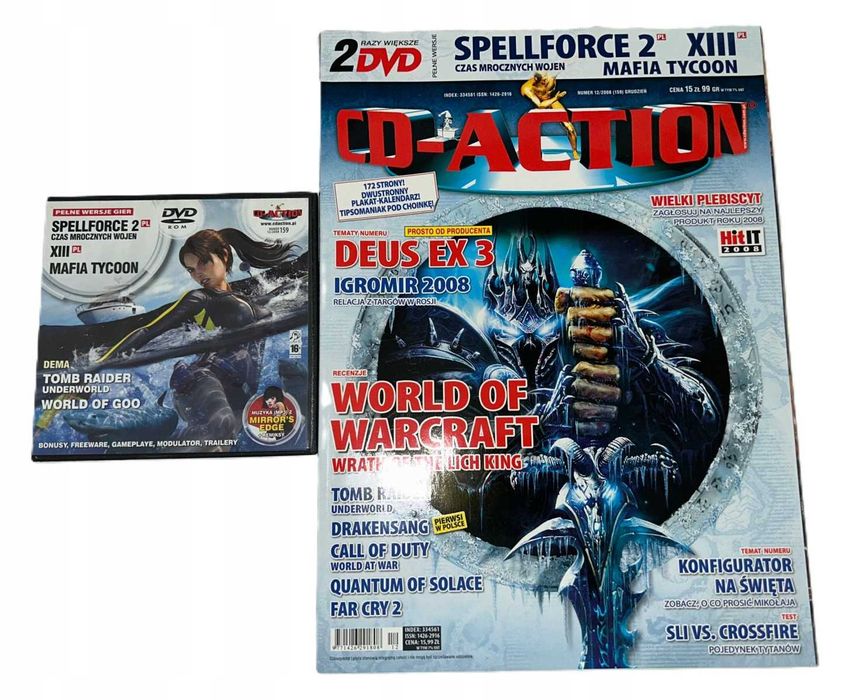 Spellforce 2 PL + XIII Trzynastka PL + Mafia Tycoon + GAZETA PC
