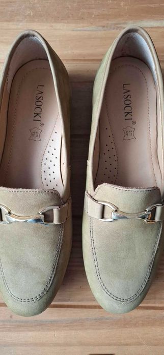 Lasocki - Półbuty Khaki - 39