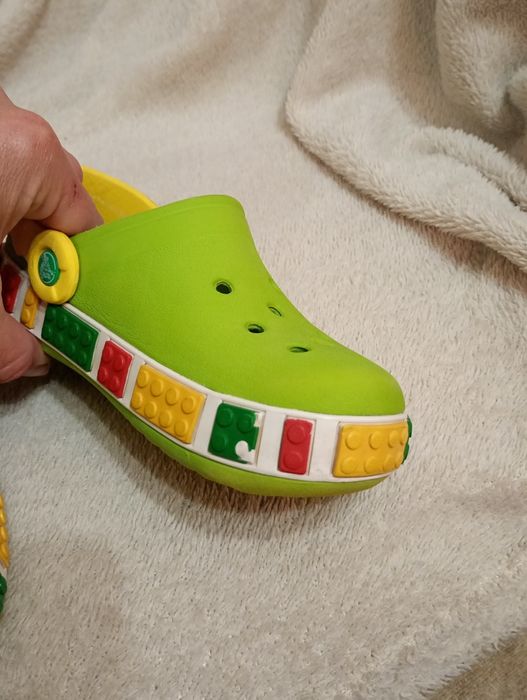 Клоги, кроксы Crocs  Lego С 10-11, размер 26-27, стелька 17,5 см