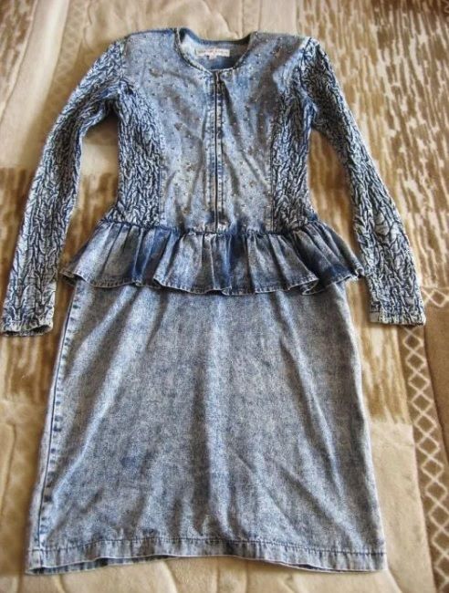 Платье джинсовое размер М