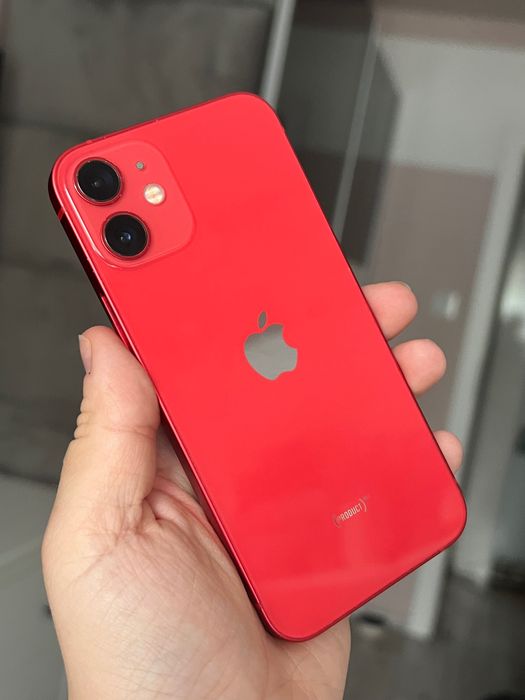 iPhone 12 mini czerwony