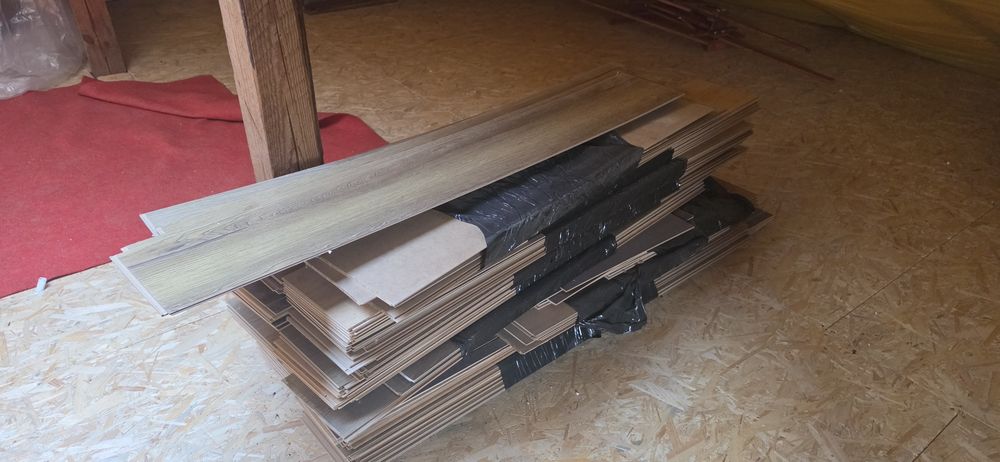 Panele podłogowe 21m2 z demontażu