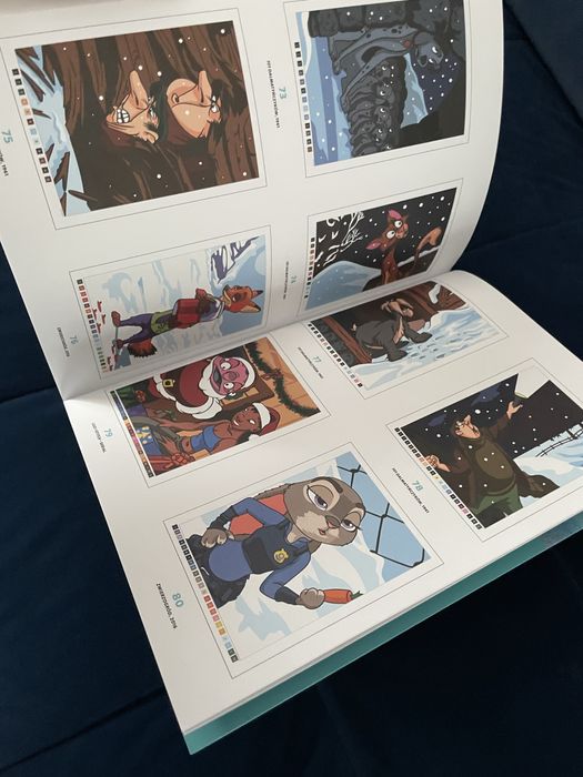ZIMA Disney tom kolorowanek po numerach  Art Therapy