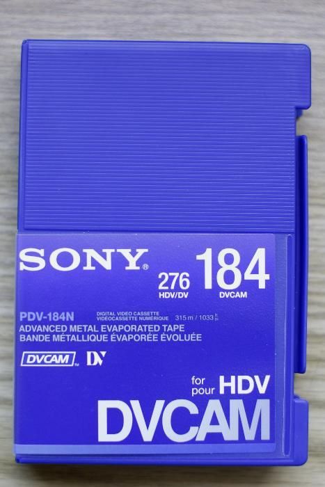Sony PDV-184N видеокассета