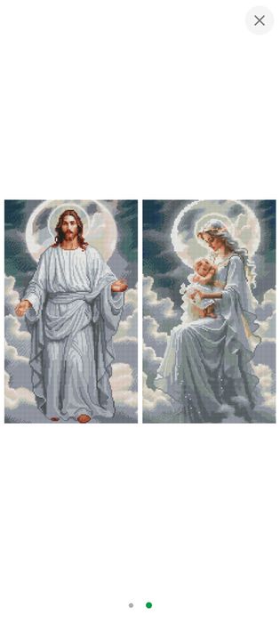 Готові Ікони в техніці алмазної мозаїки.