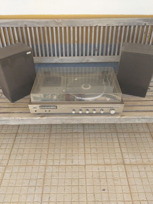 Gira discos Crown vintage