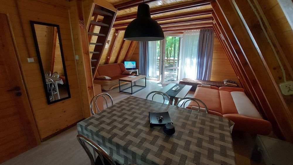 domek tramp skorzecin do wynajecia 8osobowy domki