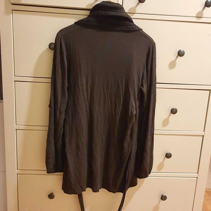 Sweter kardigan z wełny L
