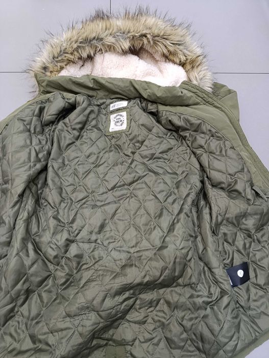 Kurtka zimowa parka hm