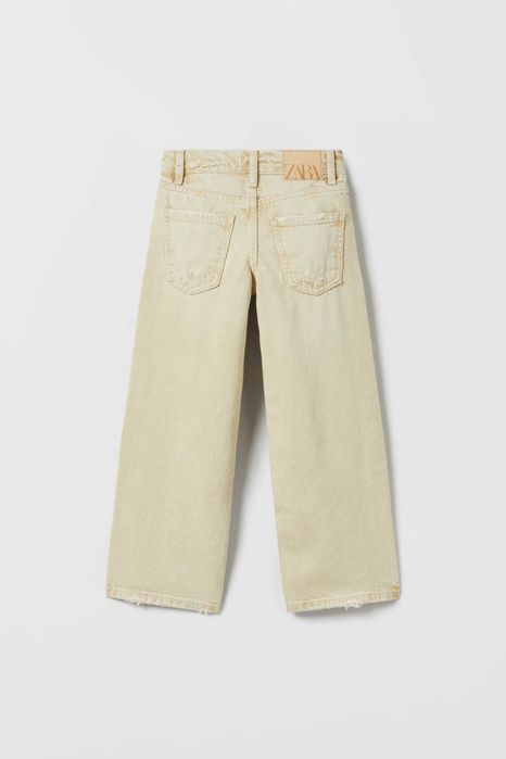 Szwedy bojówki dżinsy ZARA 140 dzwony szerokie