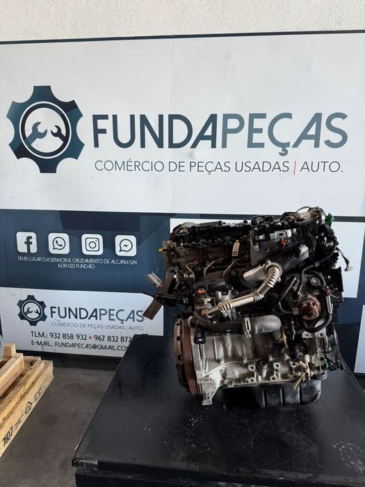 Motor Peugeot 308 1.6 HDi 100Cv Ref: BH02
