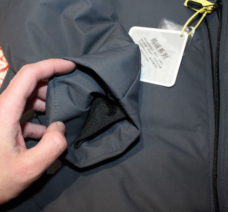 Демисезонный мужской пуховик Aliens на гусином пуху 800 Серый размер M