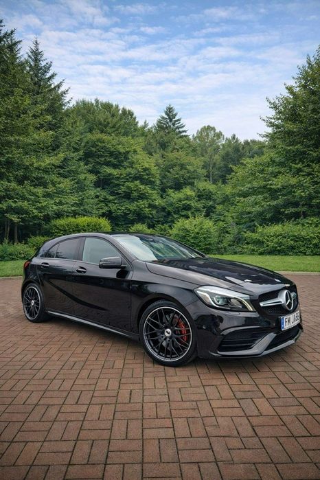 Mercedes-Benz Klasa A 1.6 Benzyna Kamera Ledy Grzane Fotele Navigacja Tempomat Isofix