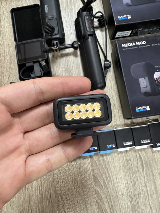 gopro light mod media volta Max-Lens Mod акамулятори Enduro оригінал