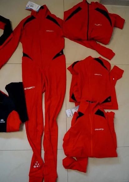 Łyżwiarstwo szybkie kombinezon stroj CRAFT HUNTER lodowisko