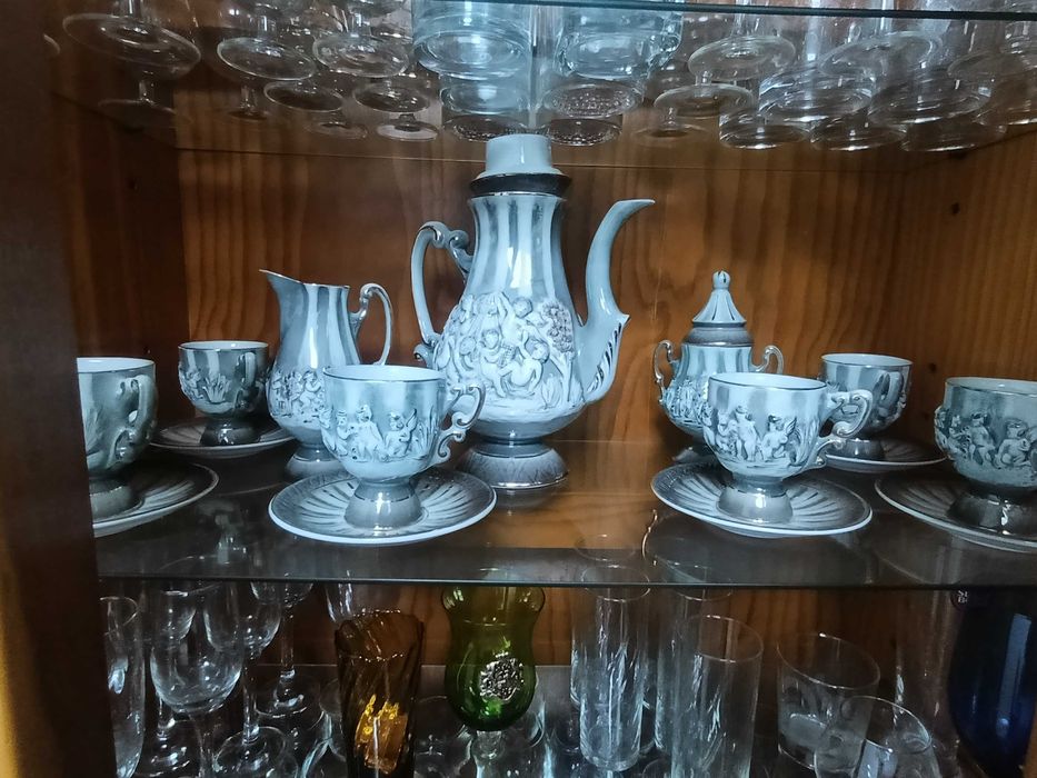 Conjunto de serviço Chá Porcelana
