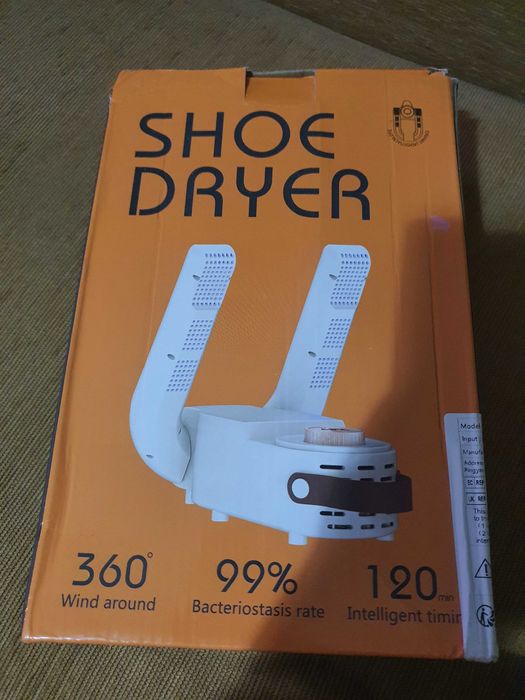 Máquina de secar ténis/sapatos nova