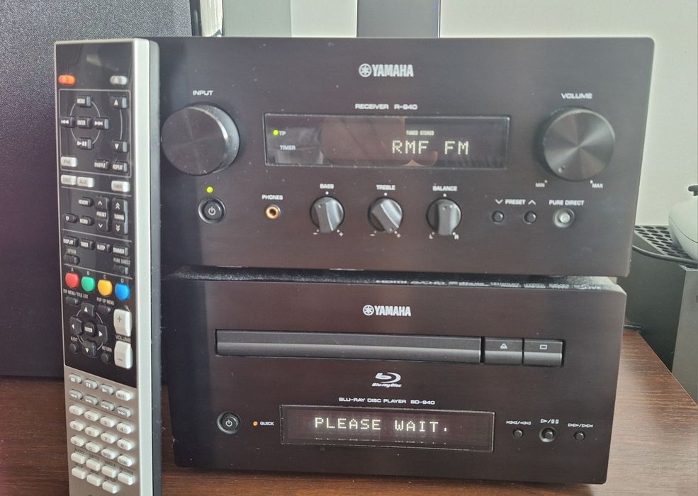 Yamaha MCR-940 Blue-ray, kino domowe R-840 Pianocraft