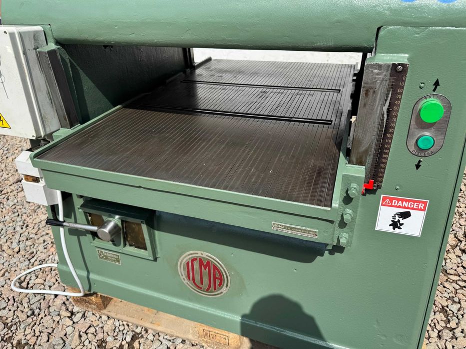 Strugarka grubościówka ICMA 630 Elektryczne podnoszenie