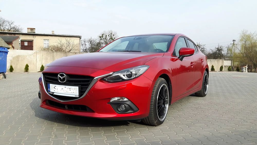 Mazda 3 Pierwszy właściciel, mazda 3, zadbana, manual, soul red, biksenon,