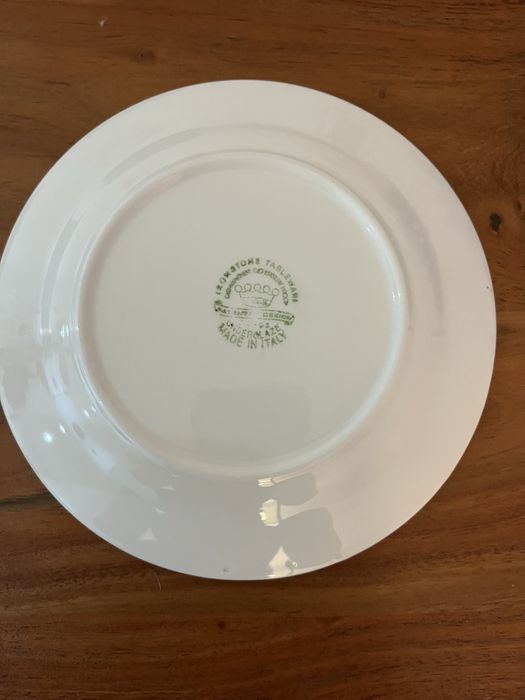 Prato vintage Ironstone Tableware ( Italia)