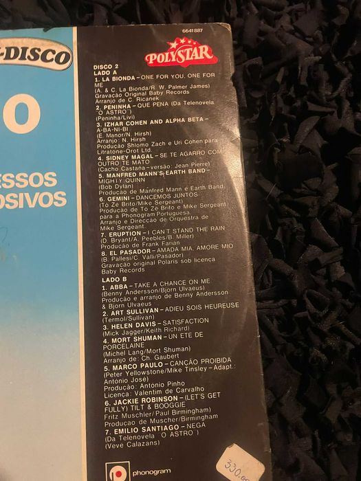 DISCOS vinil musica portuguesa
