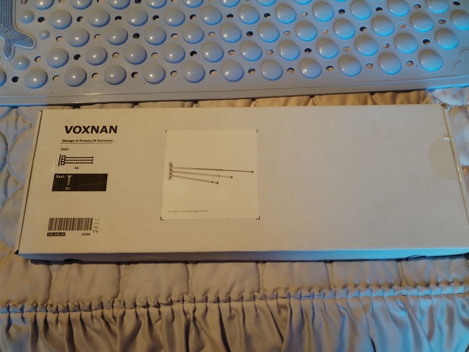 Toalheiro Ikea VOXNAN  3 braços