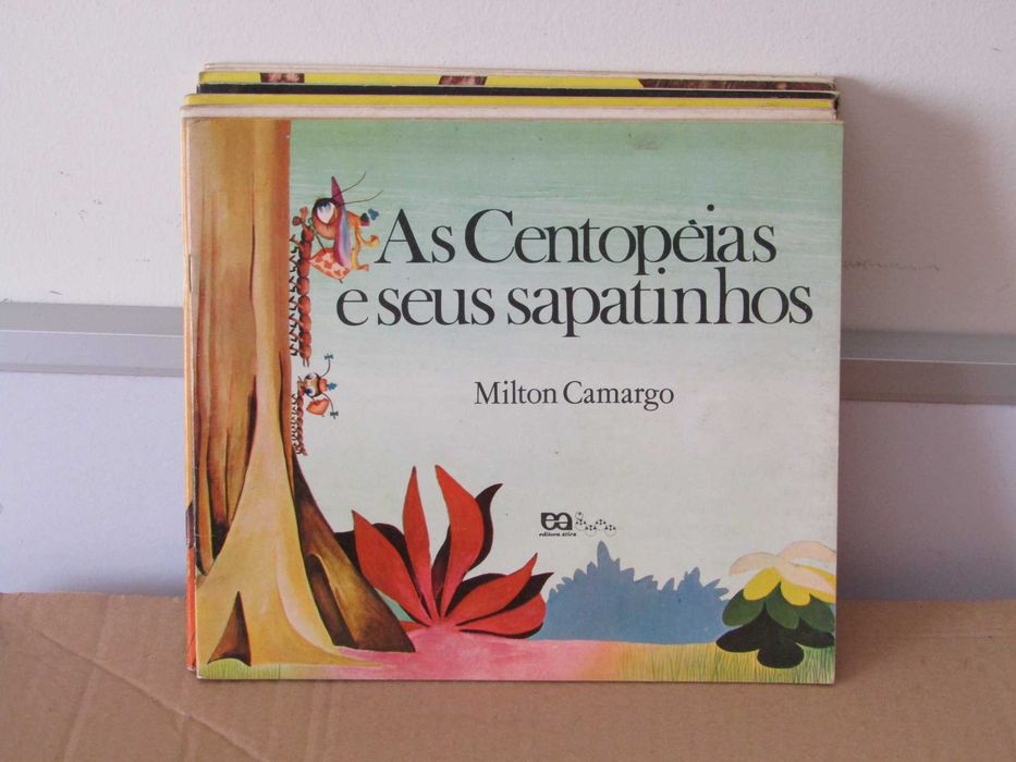 Livros série lagarta pintada - 1978