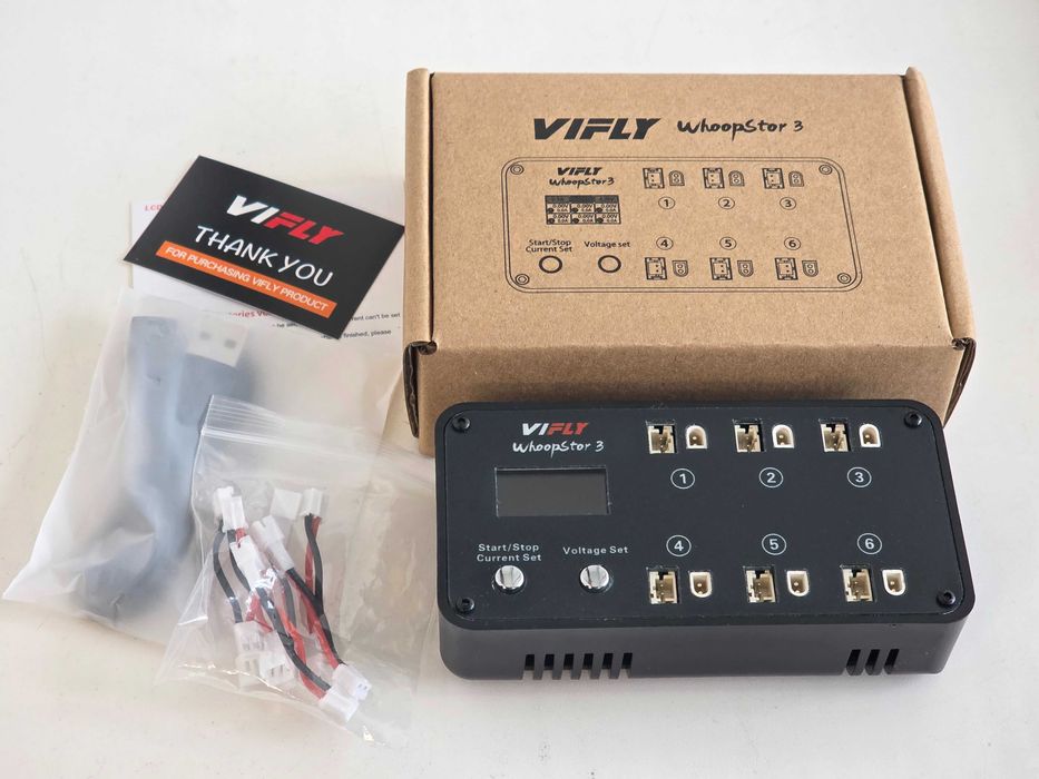 Зарядний пристрій ViFly WhoopStor 3, 6x1S